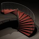 escalier en 3D